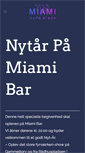 Mobile Screenshot of miamibar.dk